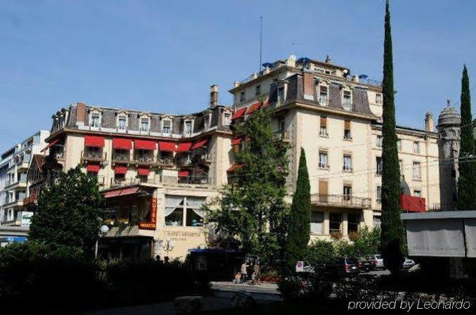 J5 Hotels Helvetie & La Brasserie Монтрё Экстерьер фото